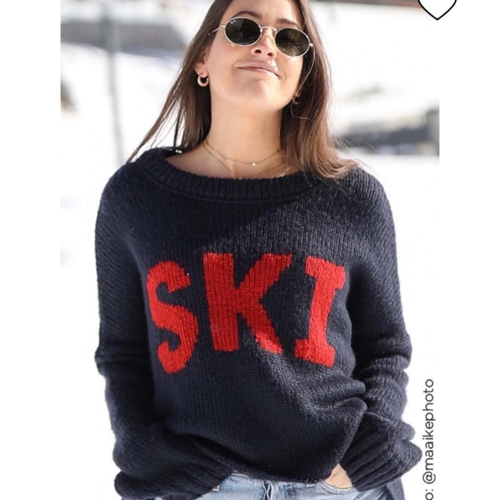 Wooden Ships- Ski Crewneck Sweater